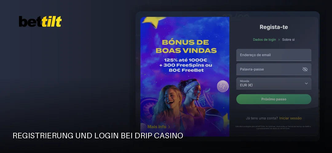 Drip Casino promotional banner